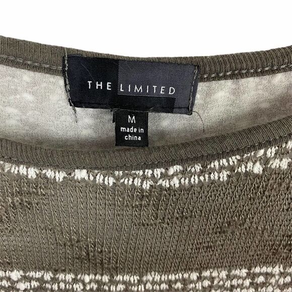 The Limited Layered Look Knit Curtain Back Sweater Size Medium NWOT - Picture 4 of 5